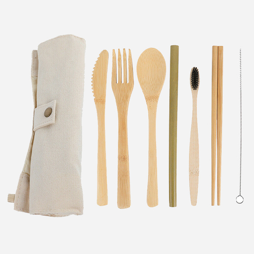 Bamboo Cutlery Flatware Set