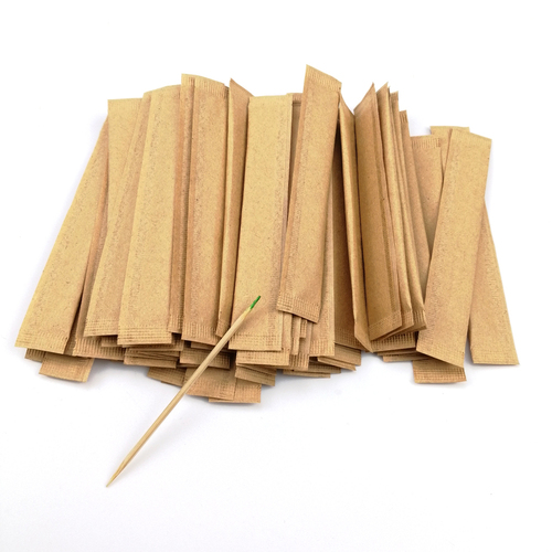 Bamboo Toothpick with Mint